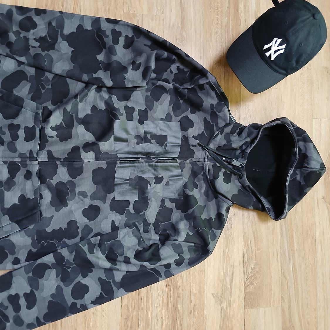 DC 디씨슈즈 카모 밀리터리 후드집업 후디 자켓 상품이미지6