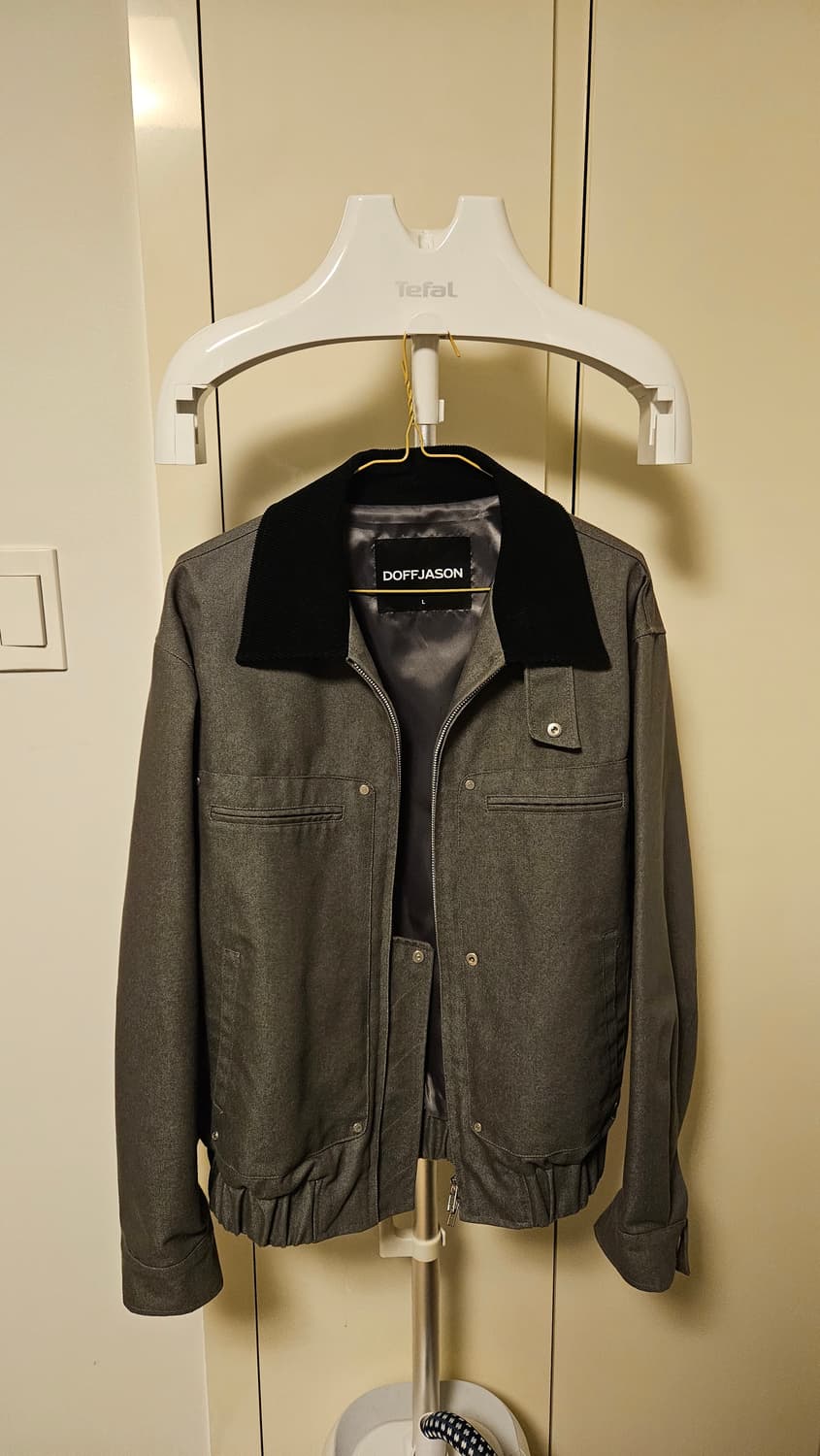 도프제이슨 리암 빈티지 워크 자켓 OYSTER GREY L사이즈 상품이미지1