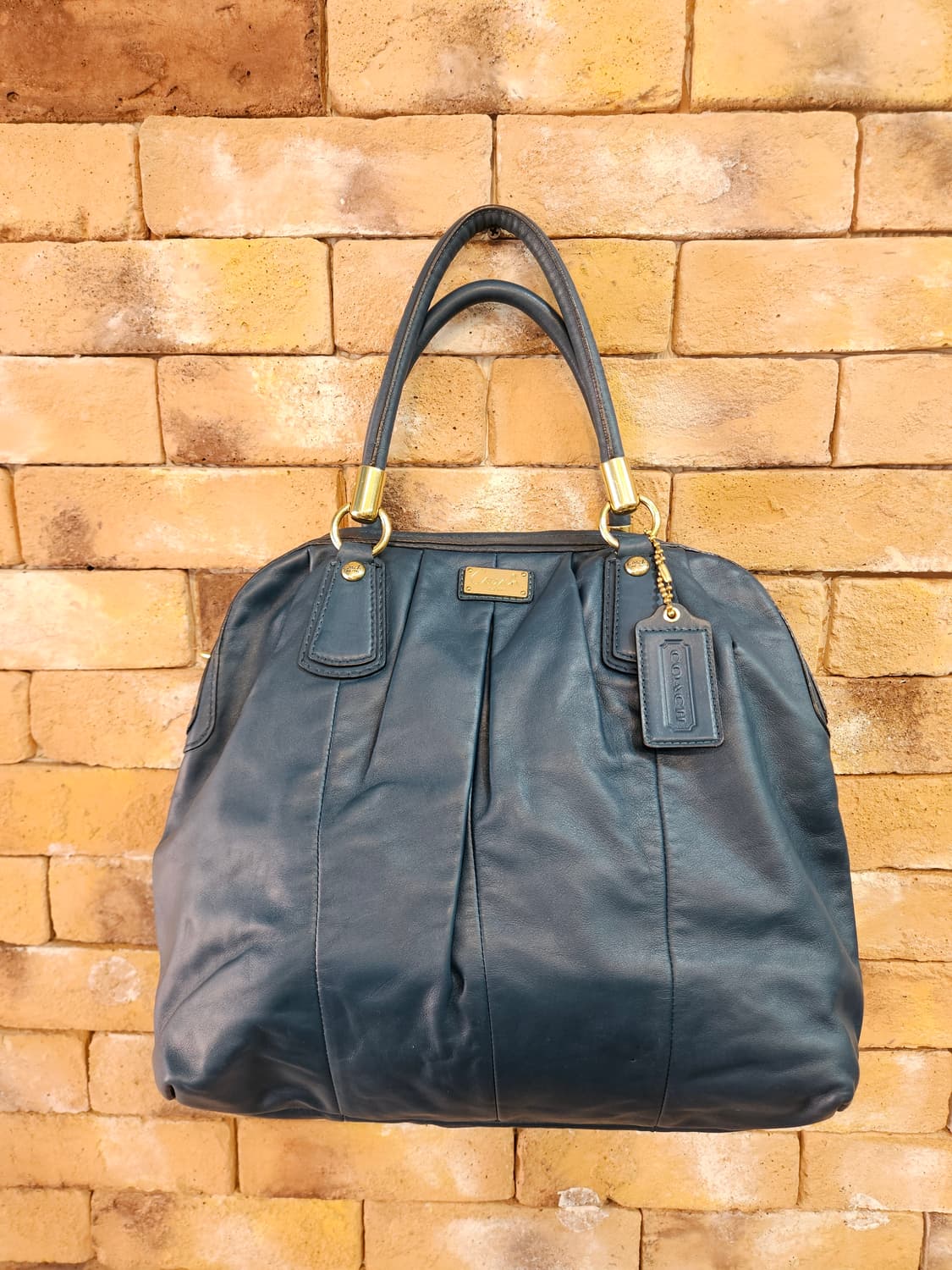  [정품] 코치 매디슨 래더 매기 숄더백 (딥틸 컬러/상태굿) 상품이미지2