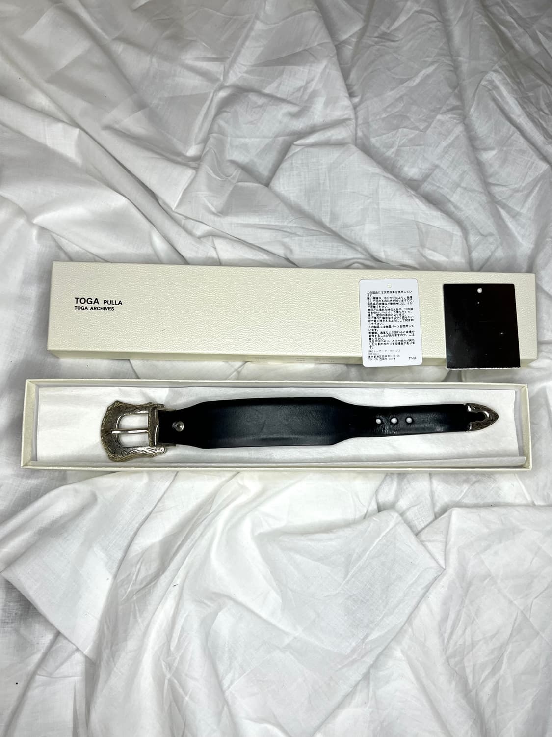 토가 풀라 웨스턴 버클 레더 브레이슬릿 상품이미지1