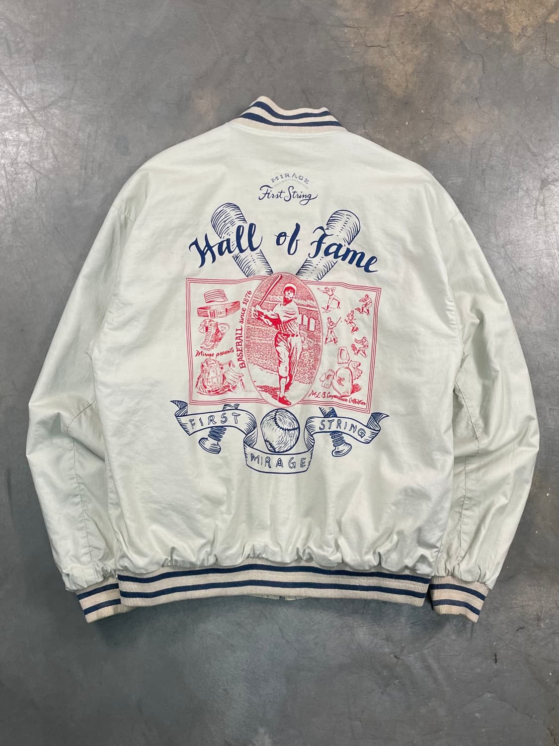 미라지 보스턴 레드삭스 리버시블 코튼 바시티 자켓 상품이미지5