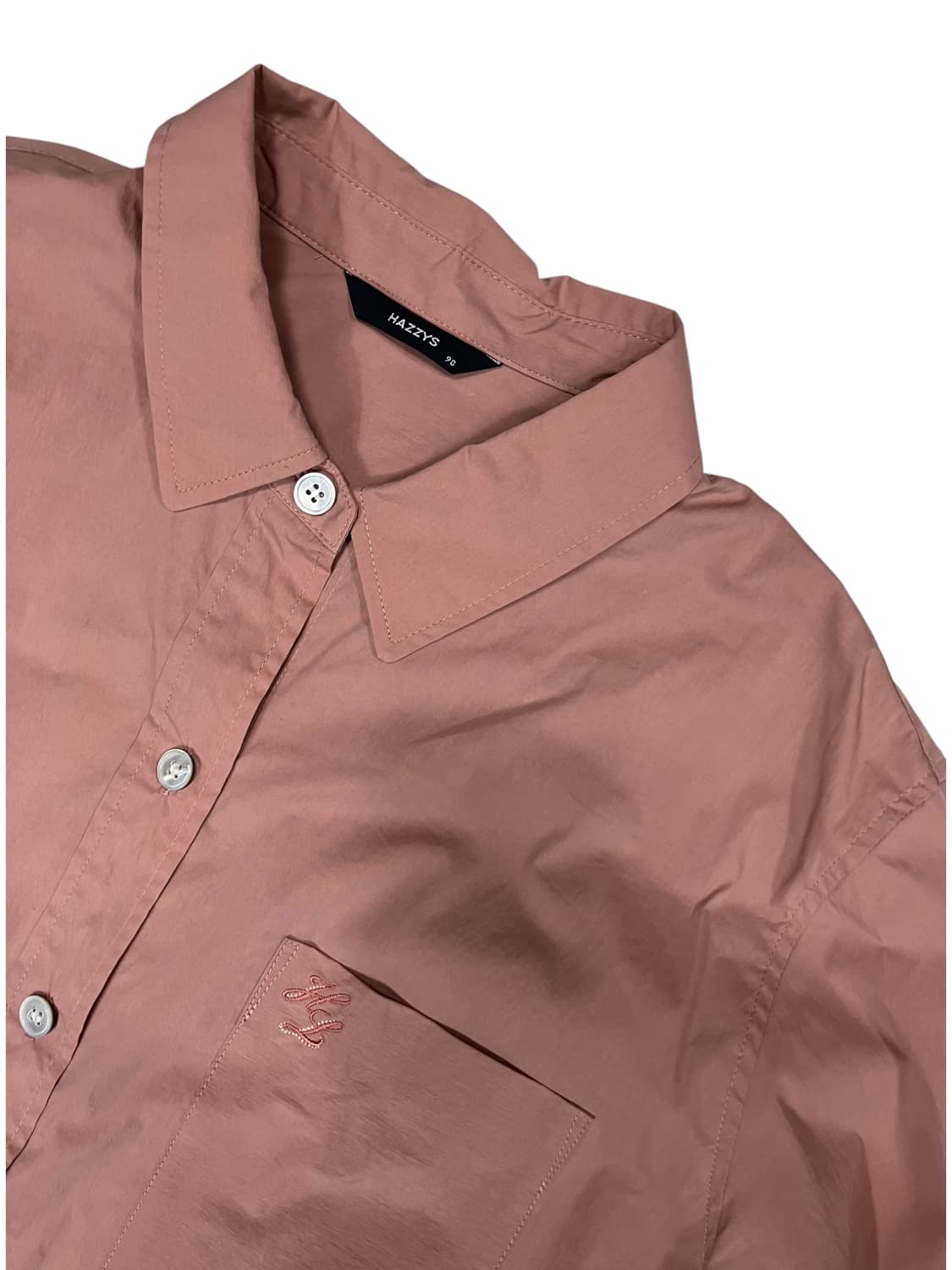 헤지스 핑크 롱 벨트 봄 원피스 M 상품이미지5