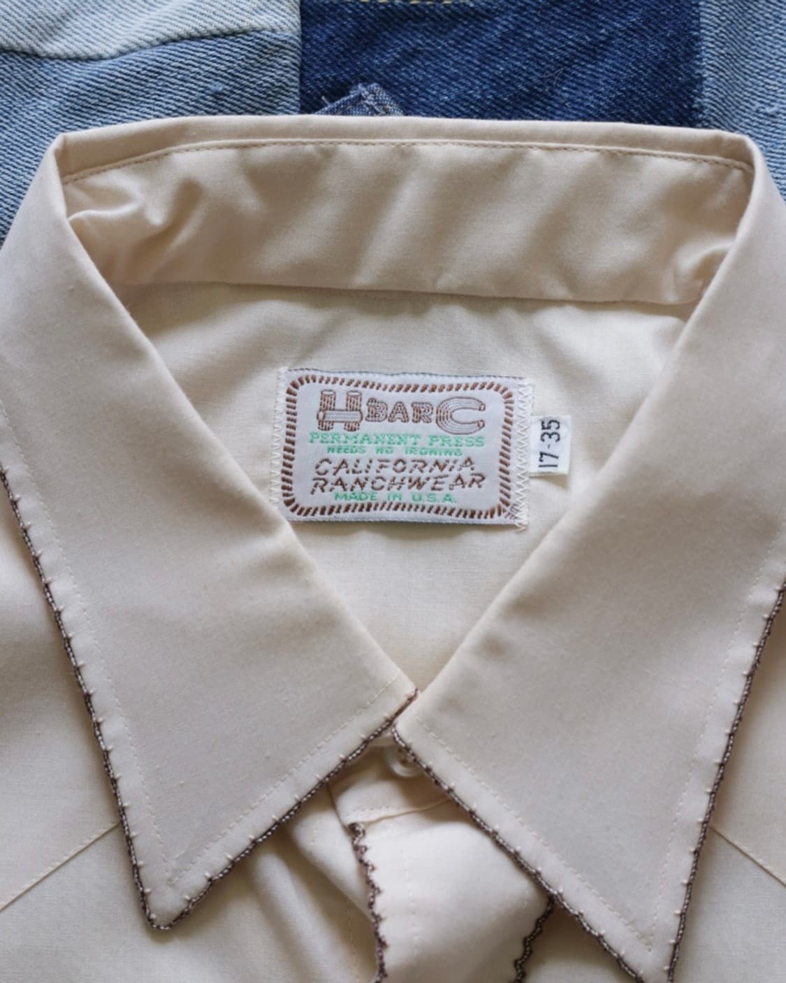 H bar c 60s  Western Shirt/에이치바씨 상품이미지2