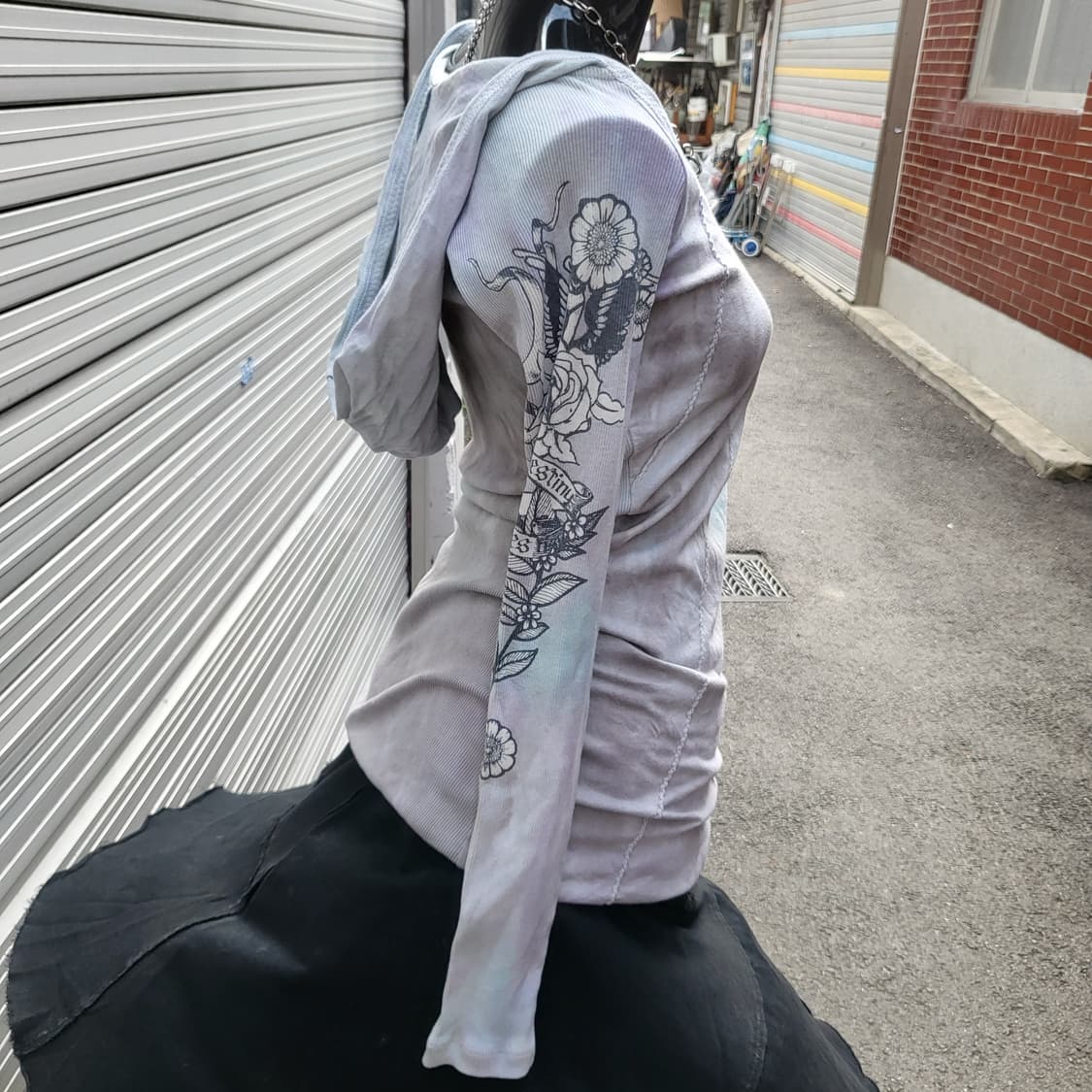 skinny minnie Hooded long sleeves  상품이미지3