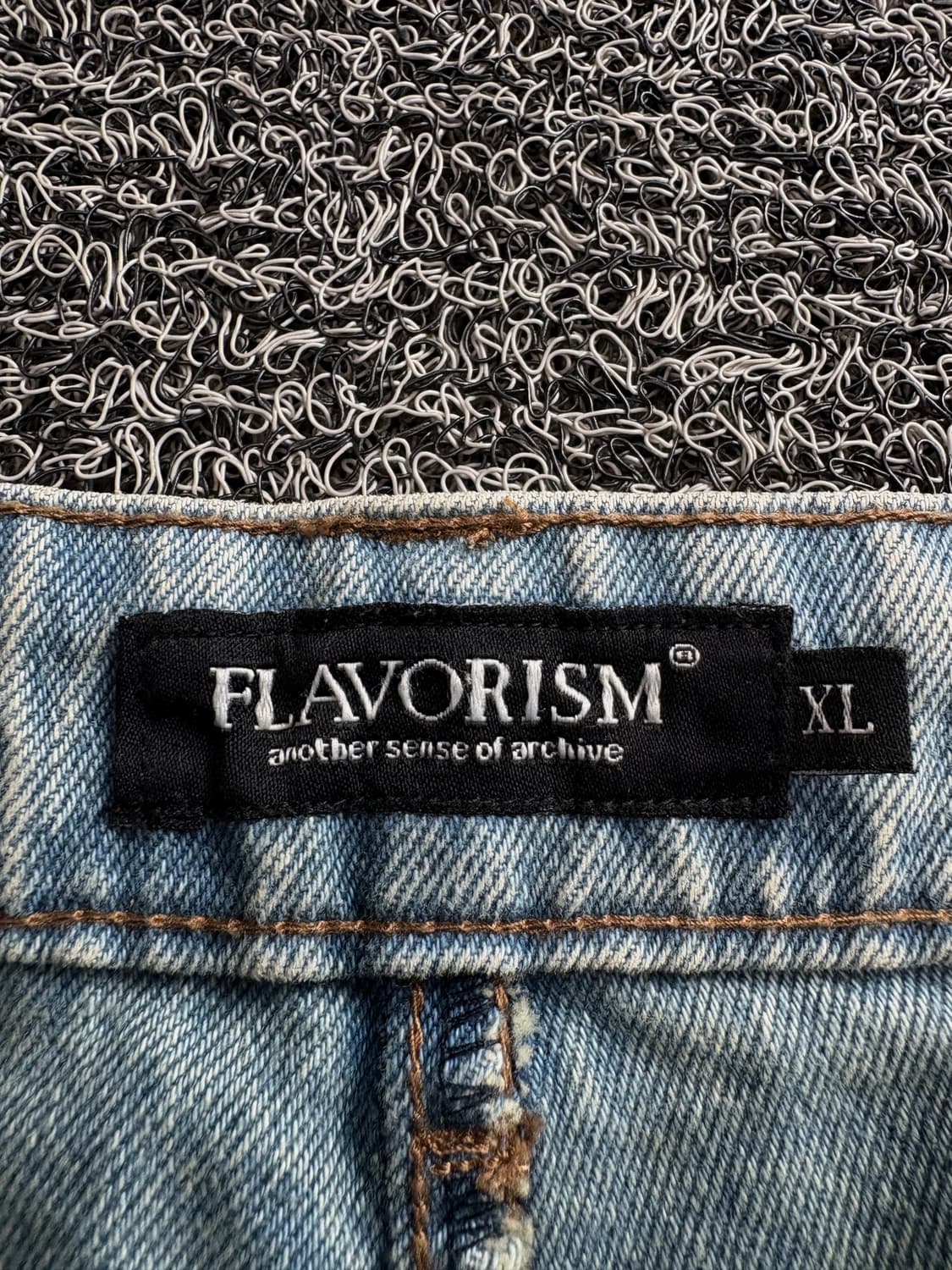 플레이버리즘 인사이드 아웃 와이드 데님 팬츠 3755 상품이미지3