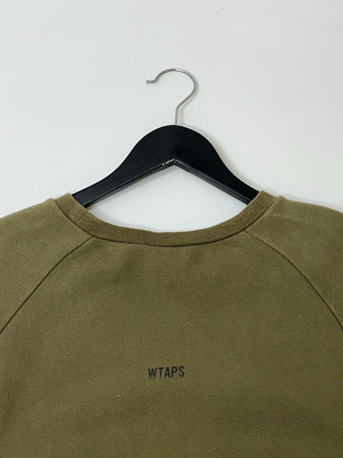 Wtaps 더블 탭스 크루넥 카키 스웻 셔츠  상품이미지8