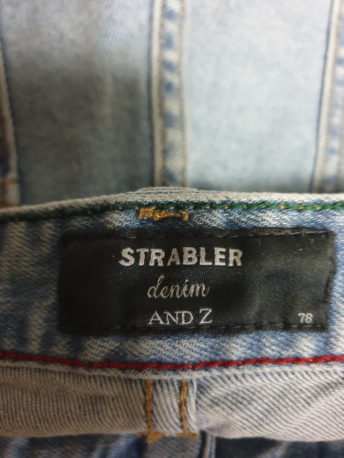 앤드지 ATRABLER 스판 슬림핏 데님팬츠 연청 (32) 상품이미지5