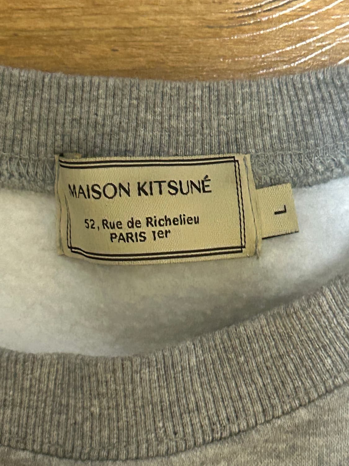 메종키츠네 맨투맨 상품이미지2
