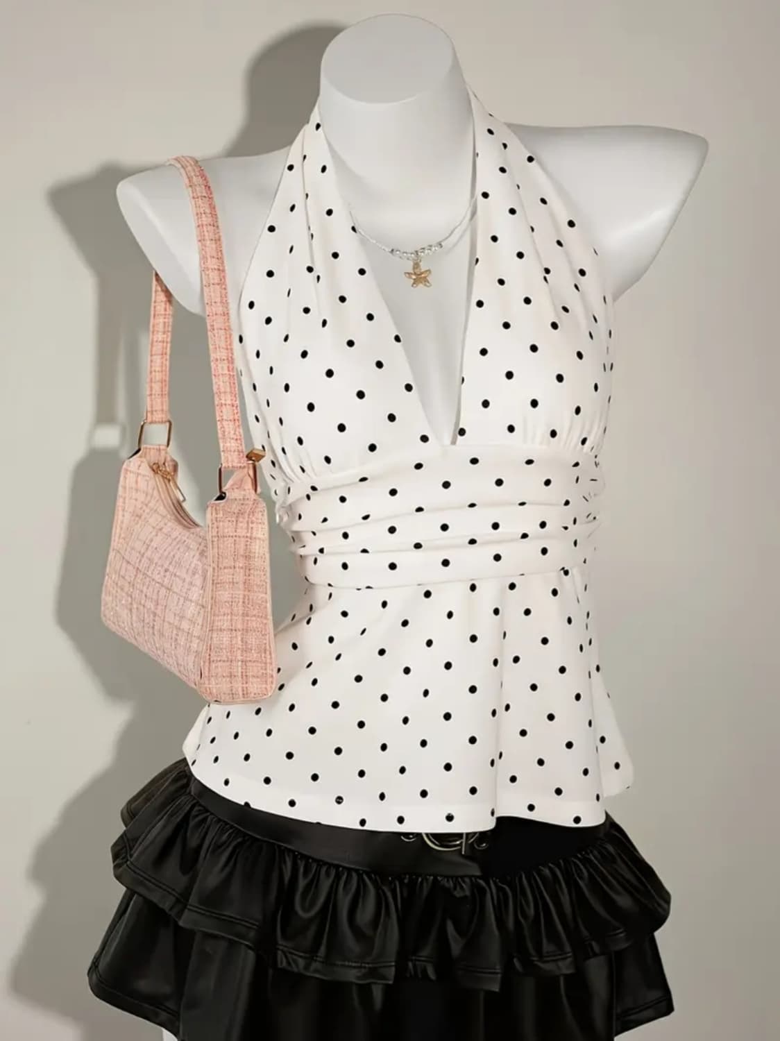 입자마자 여름여신🌿요즘 느좋걸들은 도트 하나씩 가지고 있더라✨️🤎🧸 상품이미지1