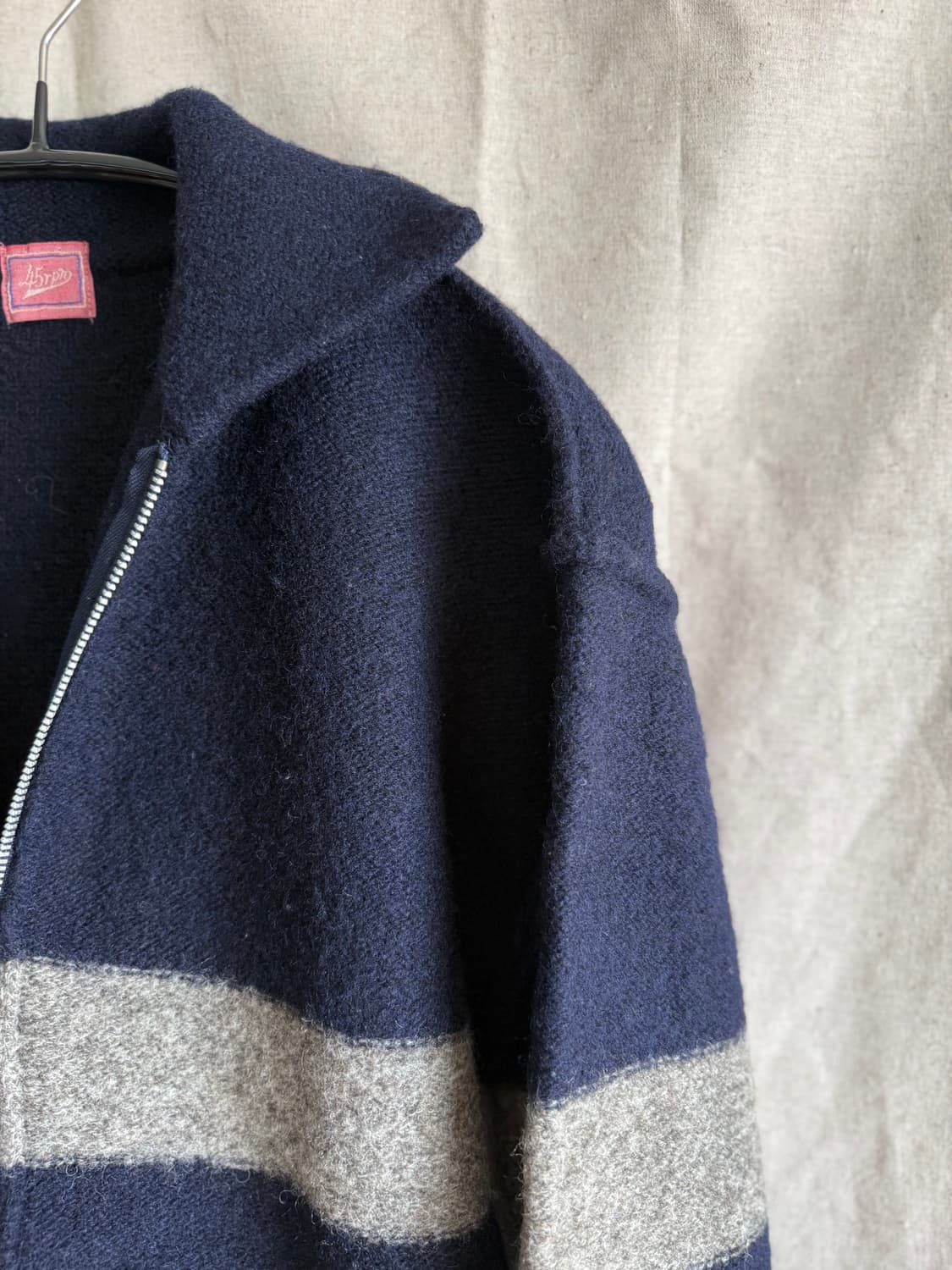 45RPM wool zip up 상품이미지4