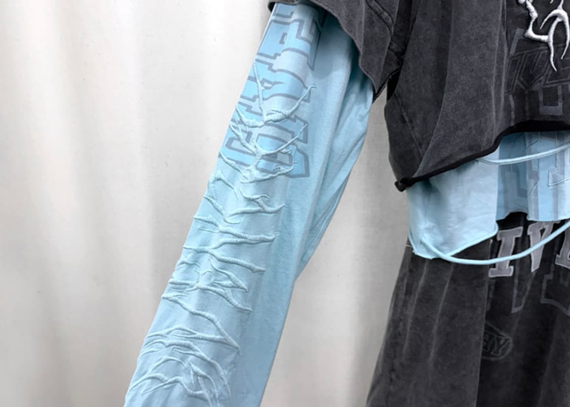 지방시 레이어드 바라클라바 긴팔 티셔츠 상품이미지5