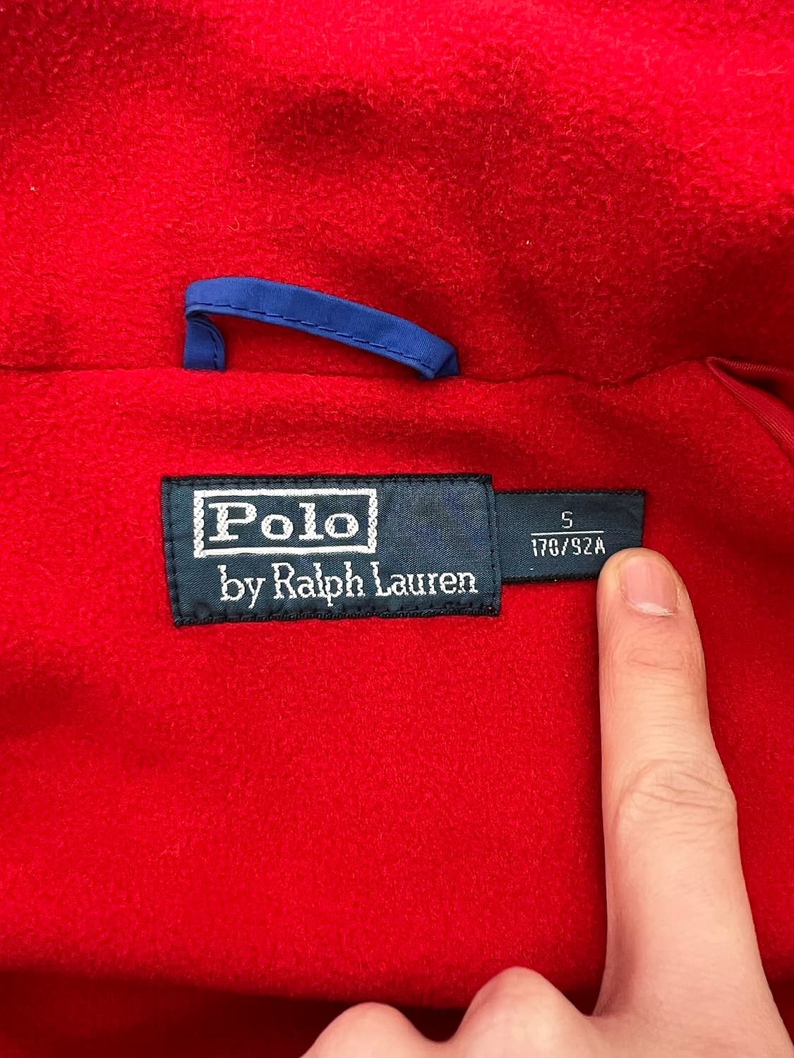 폴로 랄프로렌 스포츠맨 코발트 블루 마운틴 패커블 봄버 자켓 상품이미지7