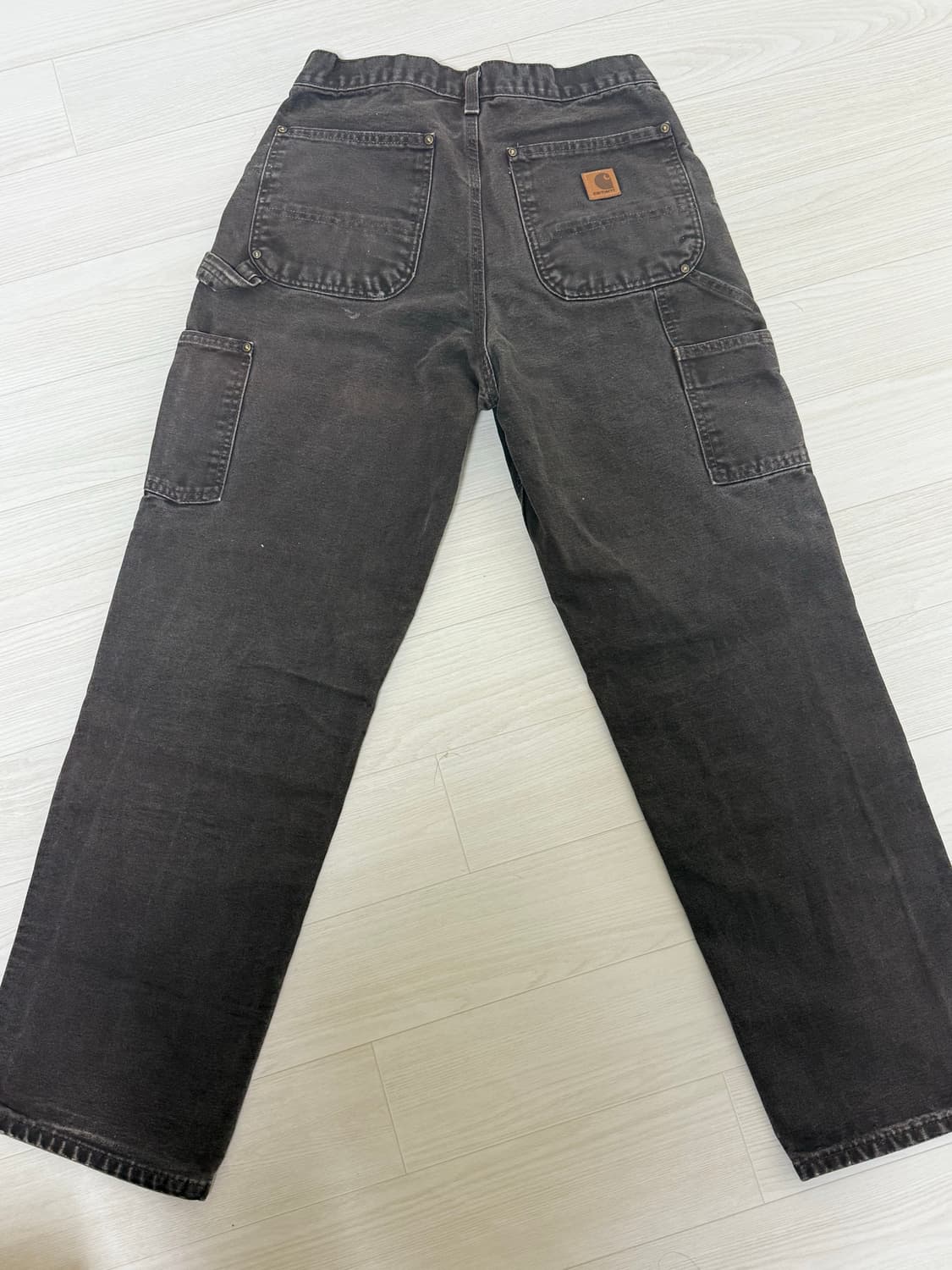 빈티지 칼하트 더블니 다크브라운 dkb 31x32 상품이미지2