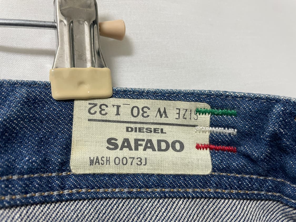 (정품) 디젤 남성 safado 데미지 워싱 데님팬츠 청바지 30 상품이미지7