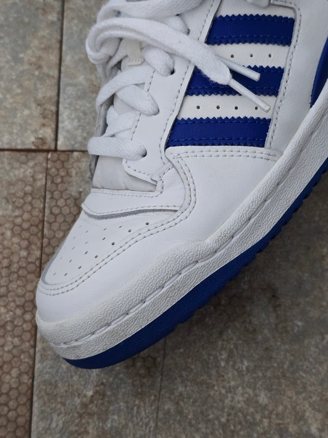 (240)아디다스 포럼 로우 로얄 블루 상품이미지4