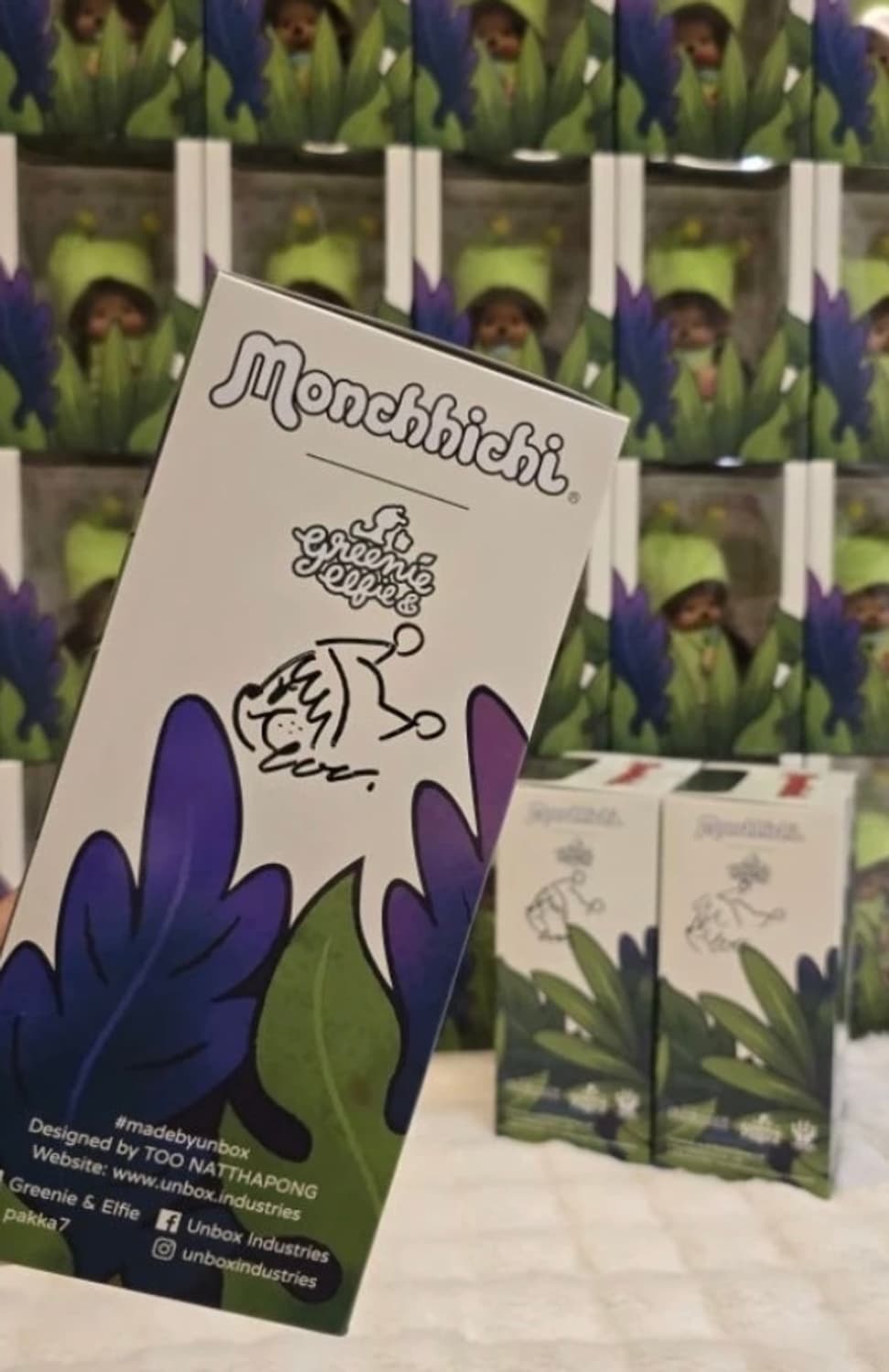 몬치치 그리니 콜라보 한정 인형 상품이미지2