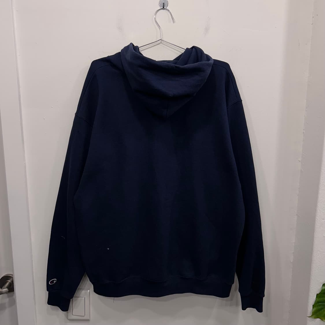 챔피온 에코 슬리브와펜 무지 오버핏 후드티 상품이미지5