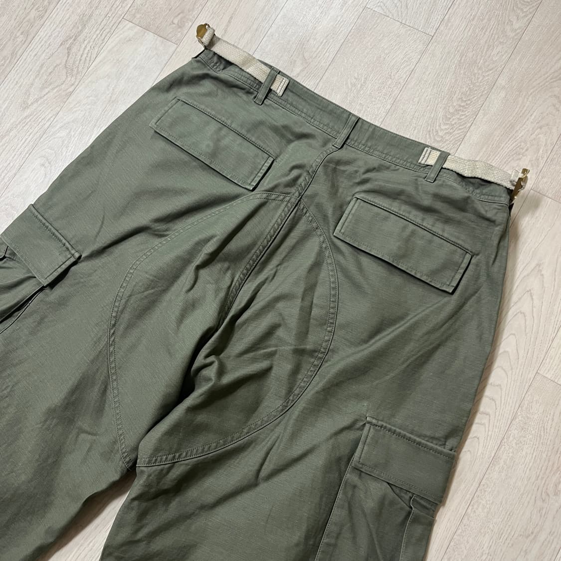 [3] 아워셀브스 백사틴 bdu 팬츠 올리브 ourselves 상품이미지5