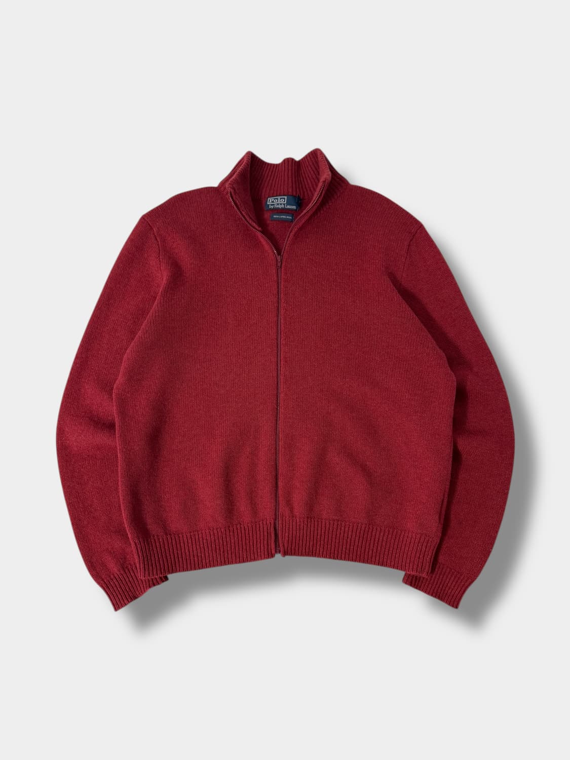폴로 랄프로렌 90‘s 루즈핏 램스울 니트 집업 상품이미지2