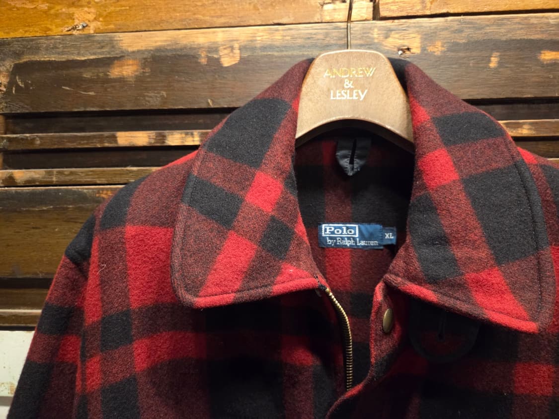 00'S 폴로랄프로렌 헤비멜톤울자켓 상품이미지2