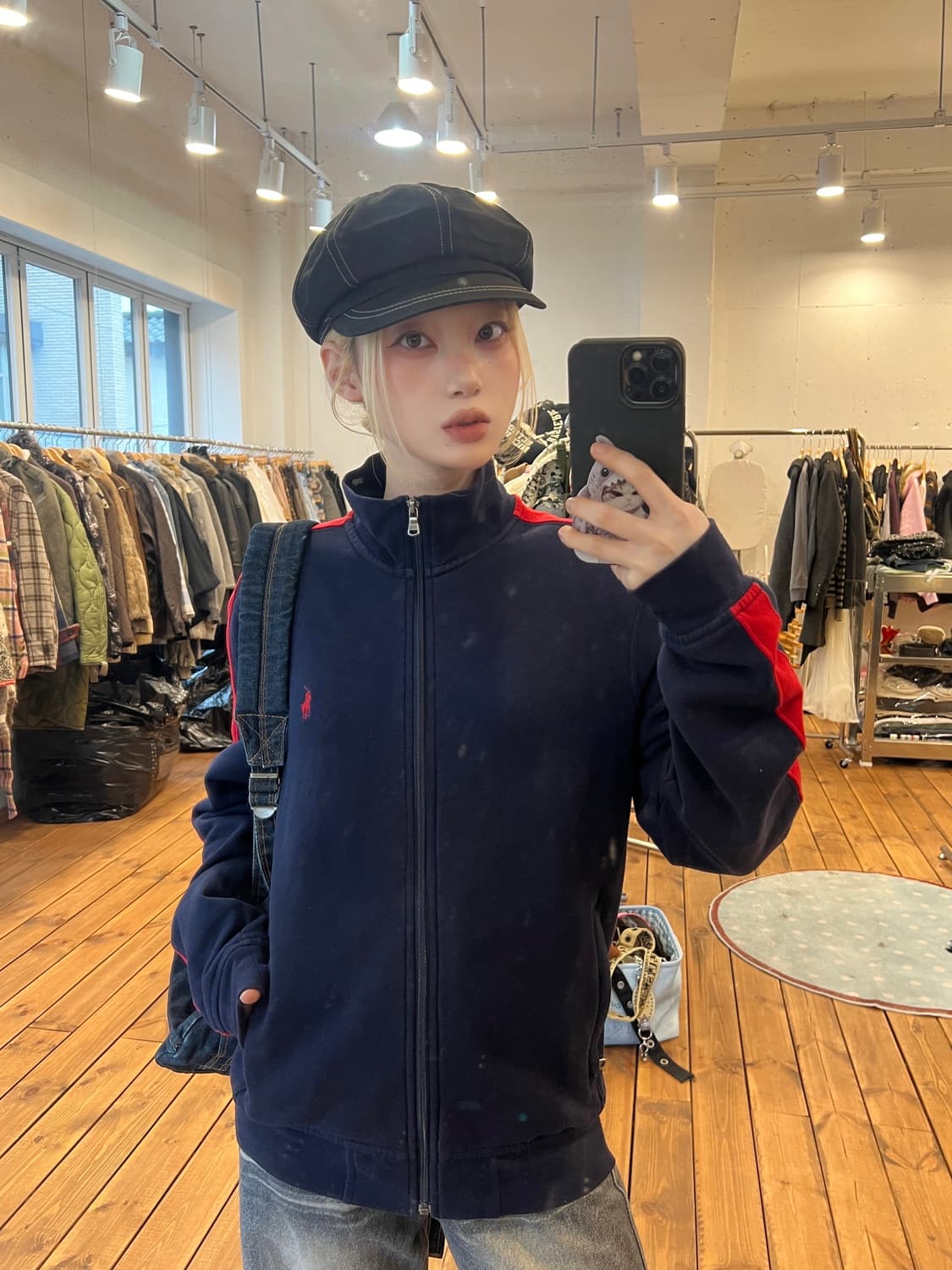 폴로 네이비 레드 져지 상품이미지1