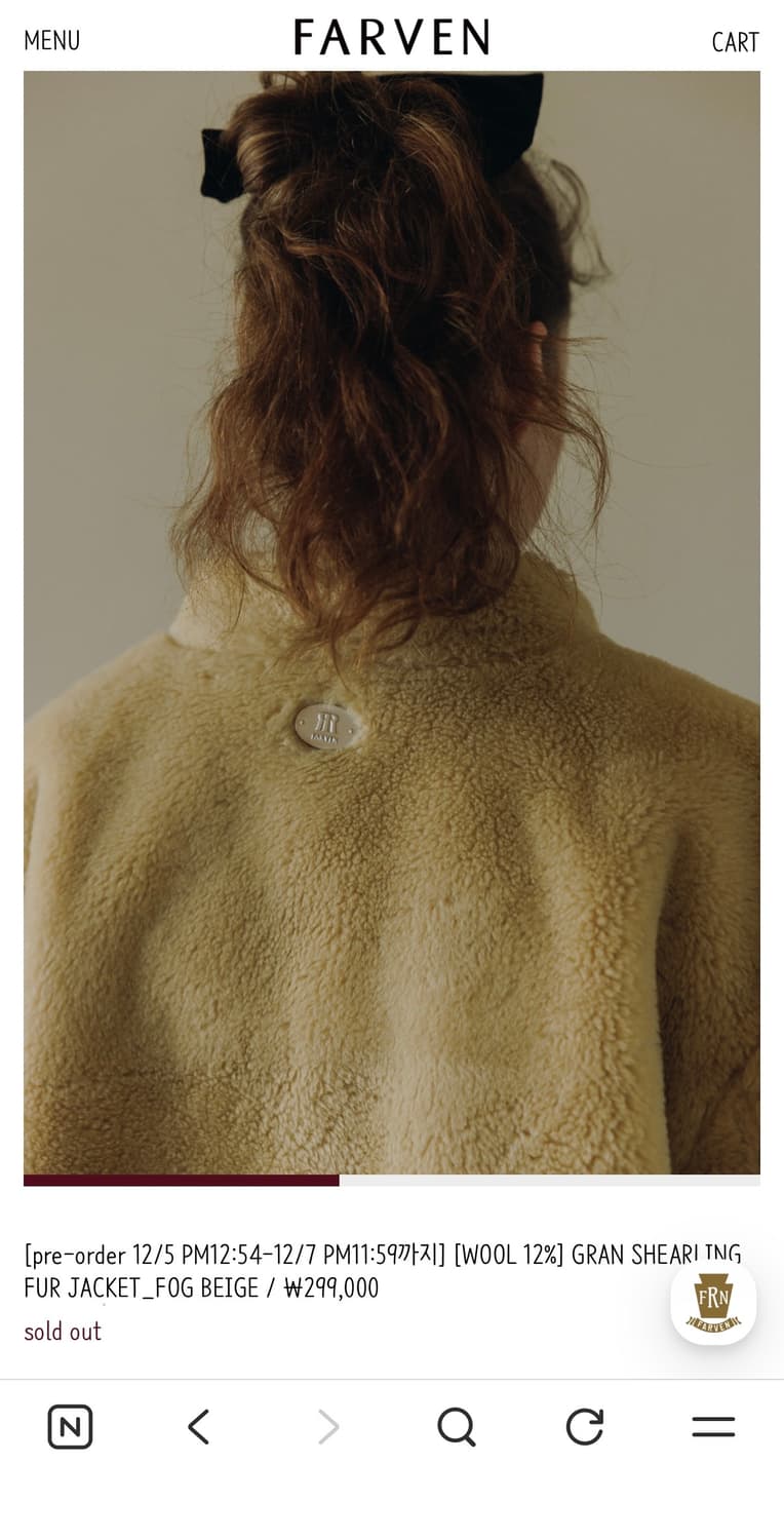 파르벵 퍼자켓 GRAN SHEARLING FUR JACKET 상품이미지4