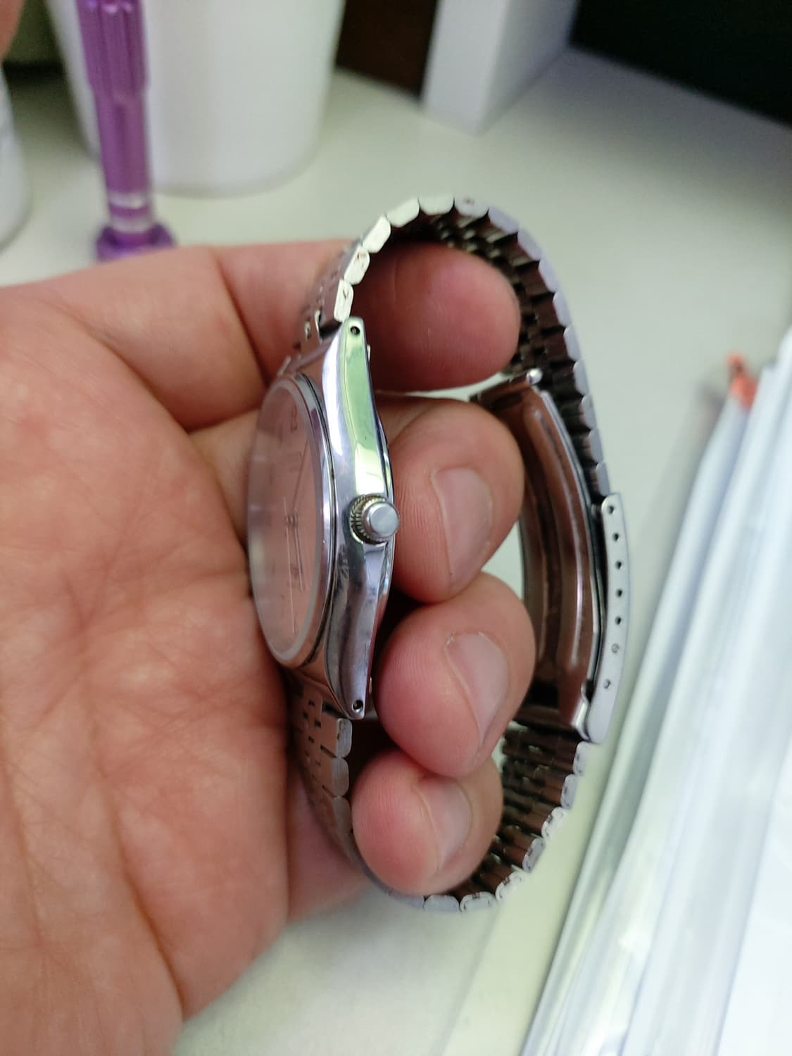 시티즌 세븐스타 쿼츠 빈티지 메탈 시계 상품이미지2