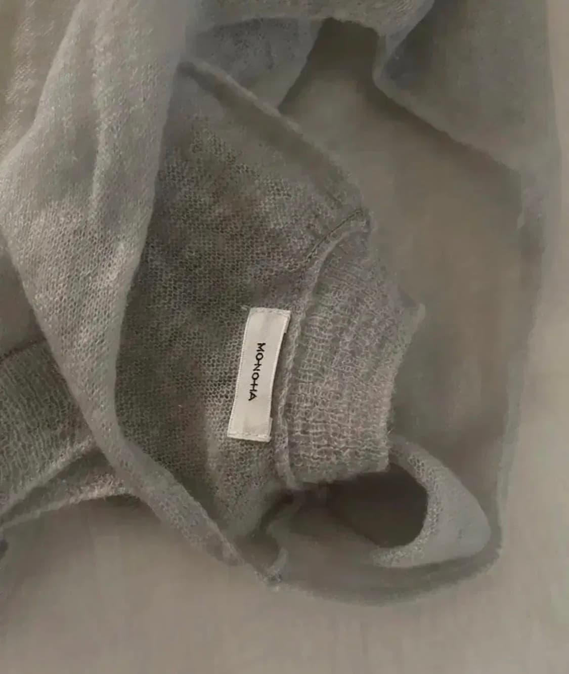 모노하 모헤어 슬리브리스  상품이미지4