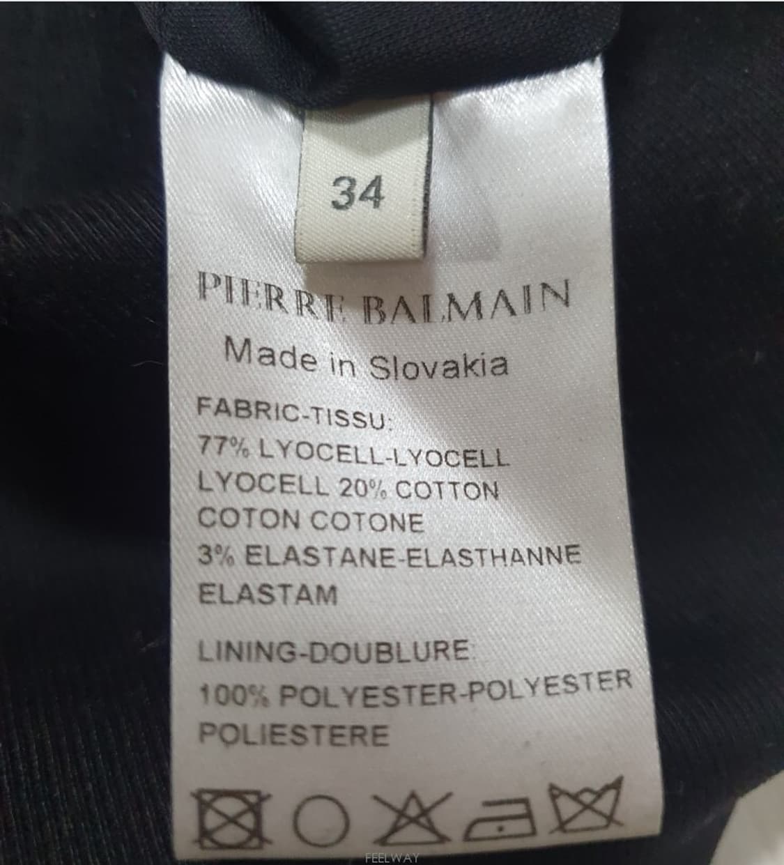 명품 피에르발망(Made in Slovakia 정품)미니원피스 럭셔리 상품이미지4