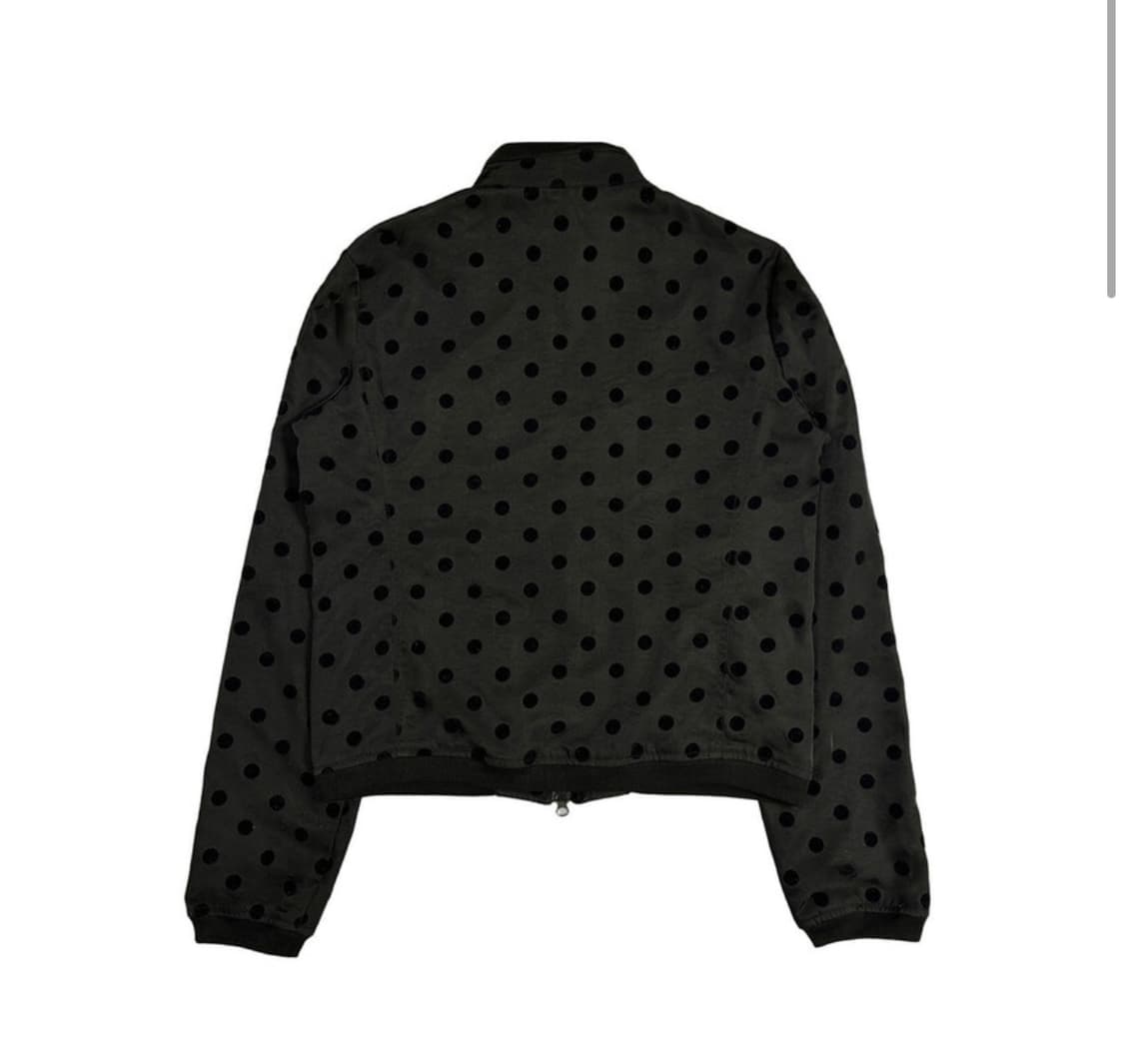 탄산마그네슘 도트 패턴 점퍼 블랙 상품이미지2