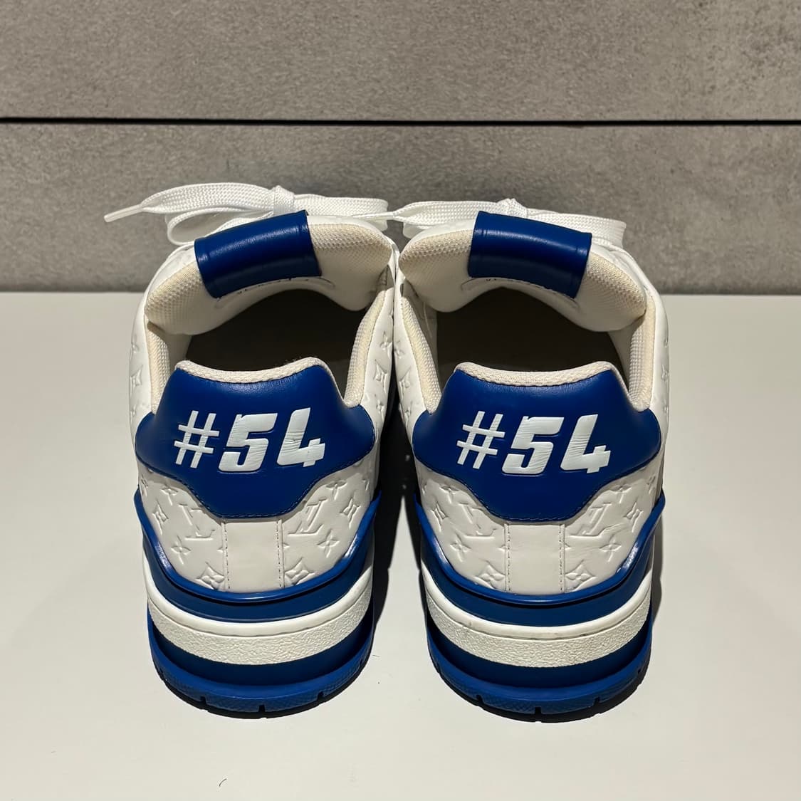 A+ 7사이즈 루이비통 모노그램 트레이너 블루 (260) 상품이미지4