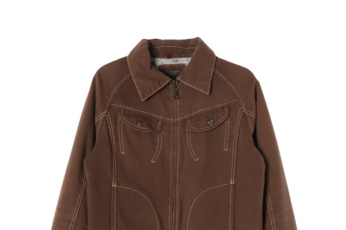 ORIGINAL&GLAMOUR 빈티지 코튼 트러커 자켓 S 상품이미지4