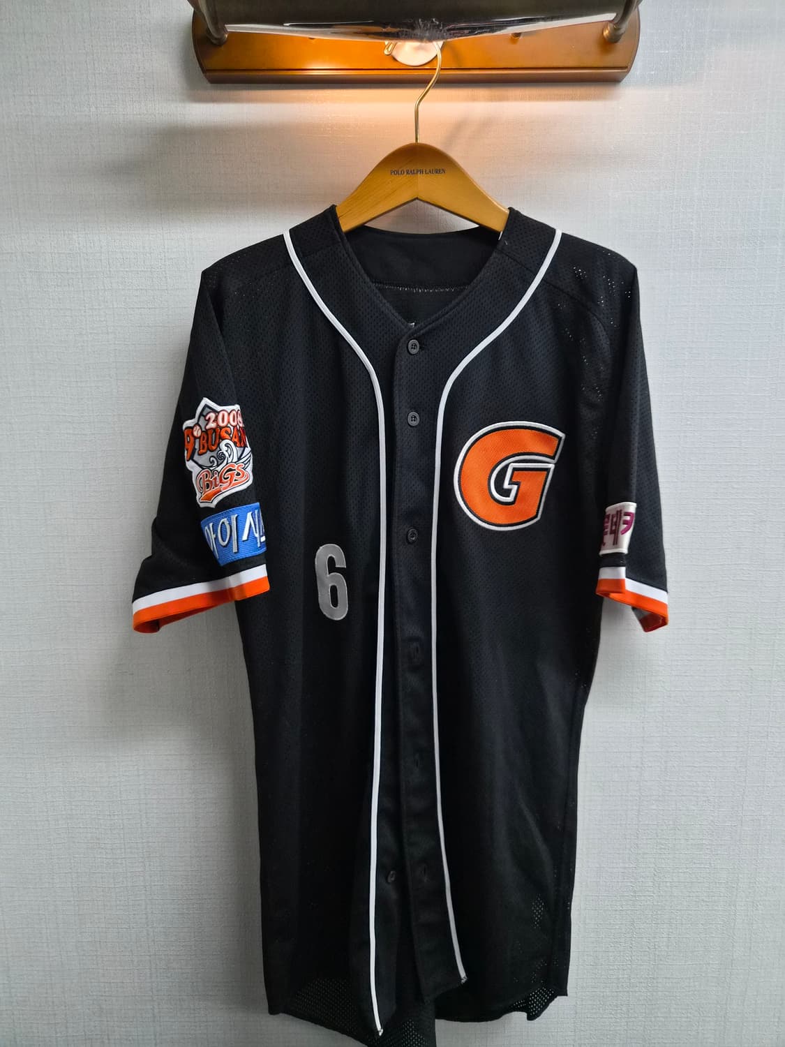 L) 롯데자이언츠 08시즌 어웨이 어센틱 유니폼 팝니다 상품이미지1