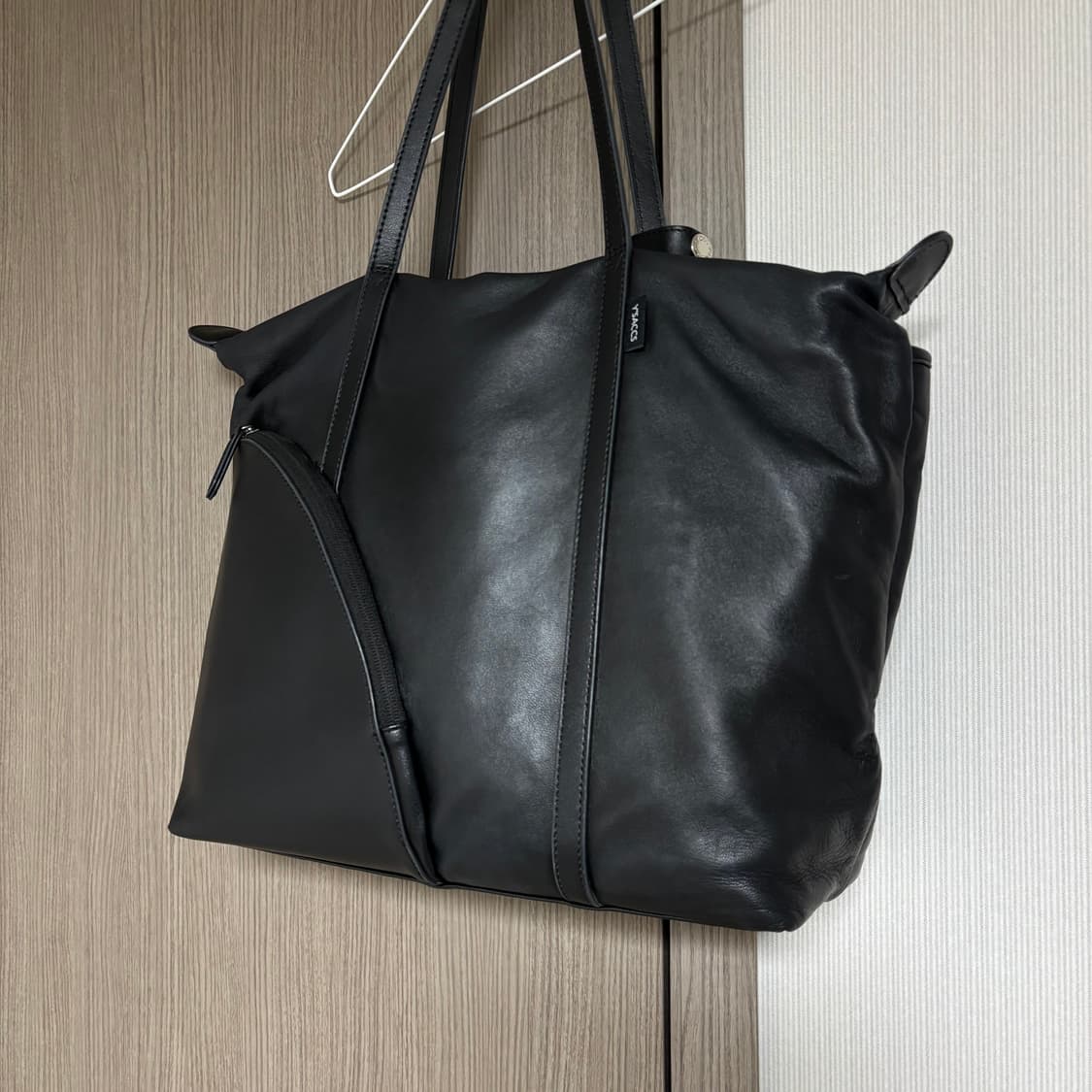 요지야마모토 레더 토트백 상품이미지3