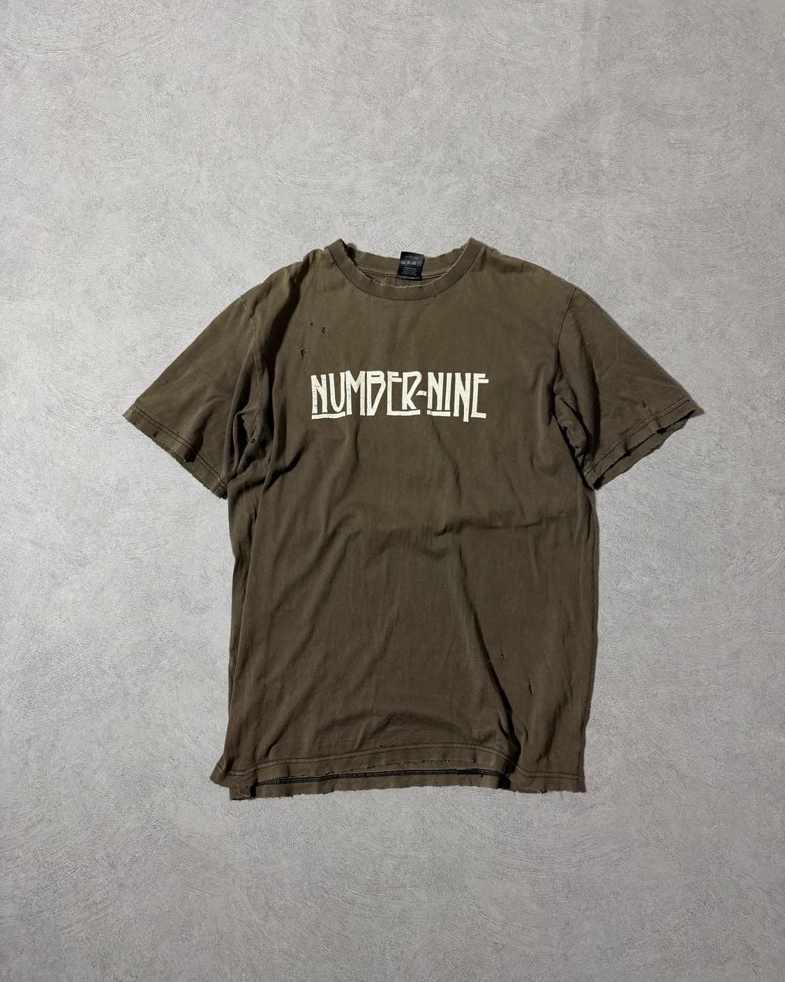 05SS Number (N)ine Distressed T-Shirt 상품이미지1