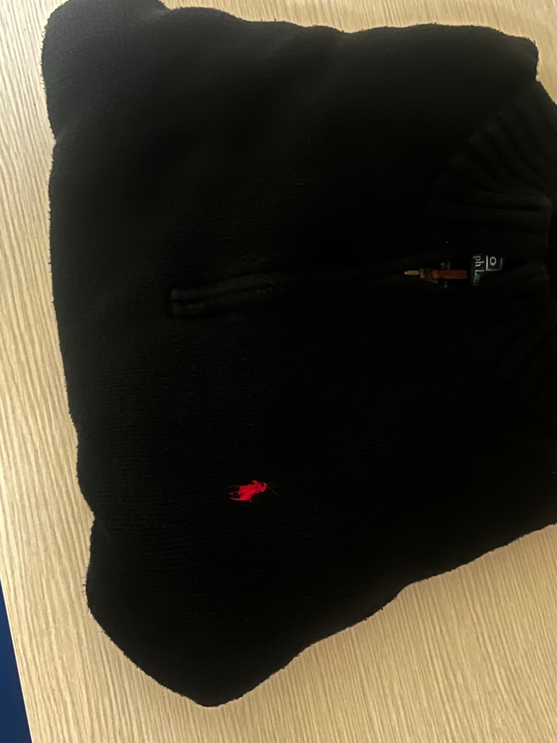 Polo Ralph Lauren 반집업니트 검정 상품이미지2