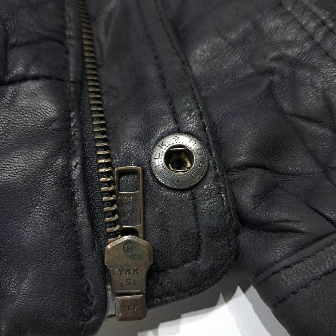 CL762 XL 로버앤레이크스 90s 양가죽 퀼팅 자켓 점퍼 상품이미지7