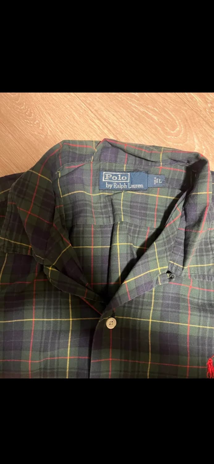 폴로랄프로렌 반팔체크셔츠 상품이미지3