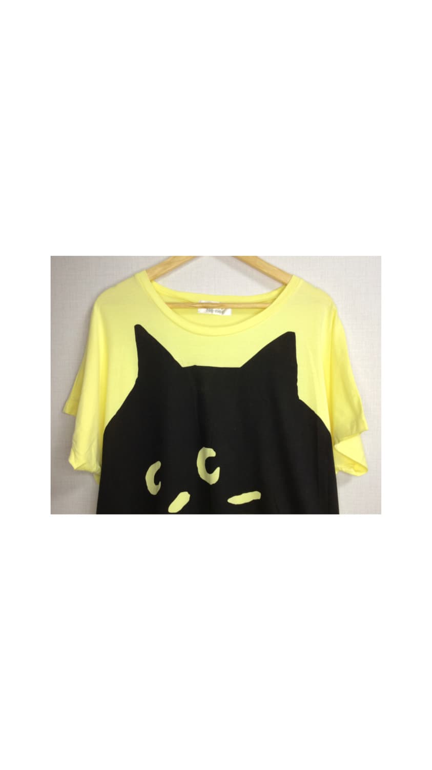 Ne-net 네넷냐 빅 페이스 프린팅 레몬 티셔츠 상품이미지2