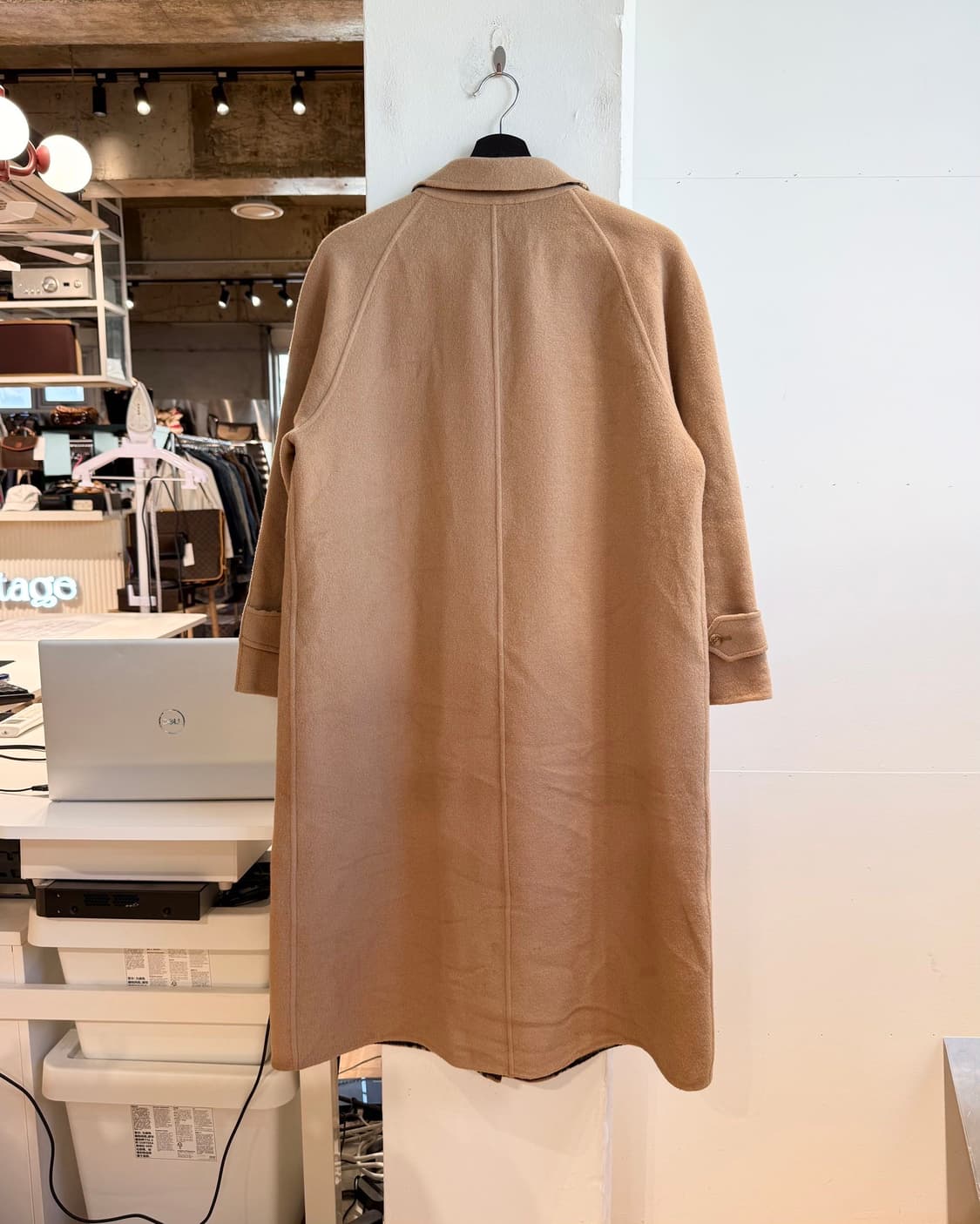 버버리 노바체크 리버시블 울 코트  상품이미지8