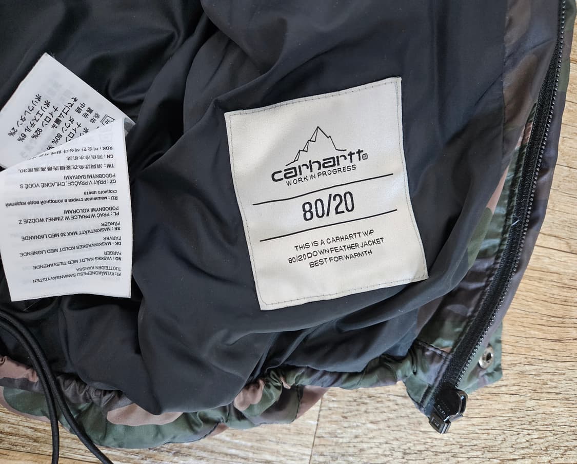 [L] 칼하트 카모플라주 패딩 상품이미지4