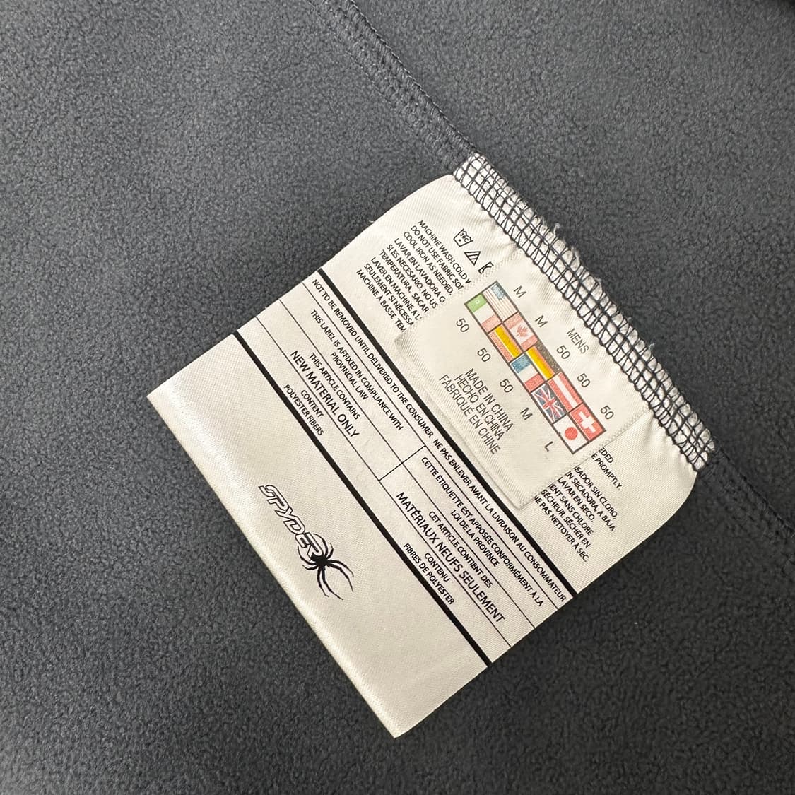 Spyder 스파이더 소프트쉘 기모 바람막이 자켓 M 상품이미지8