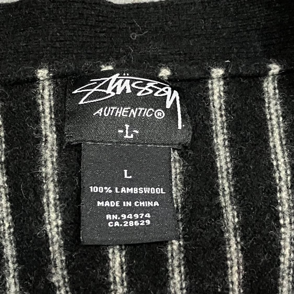 스투시 스트라이프 가디건 상품이미지5