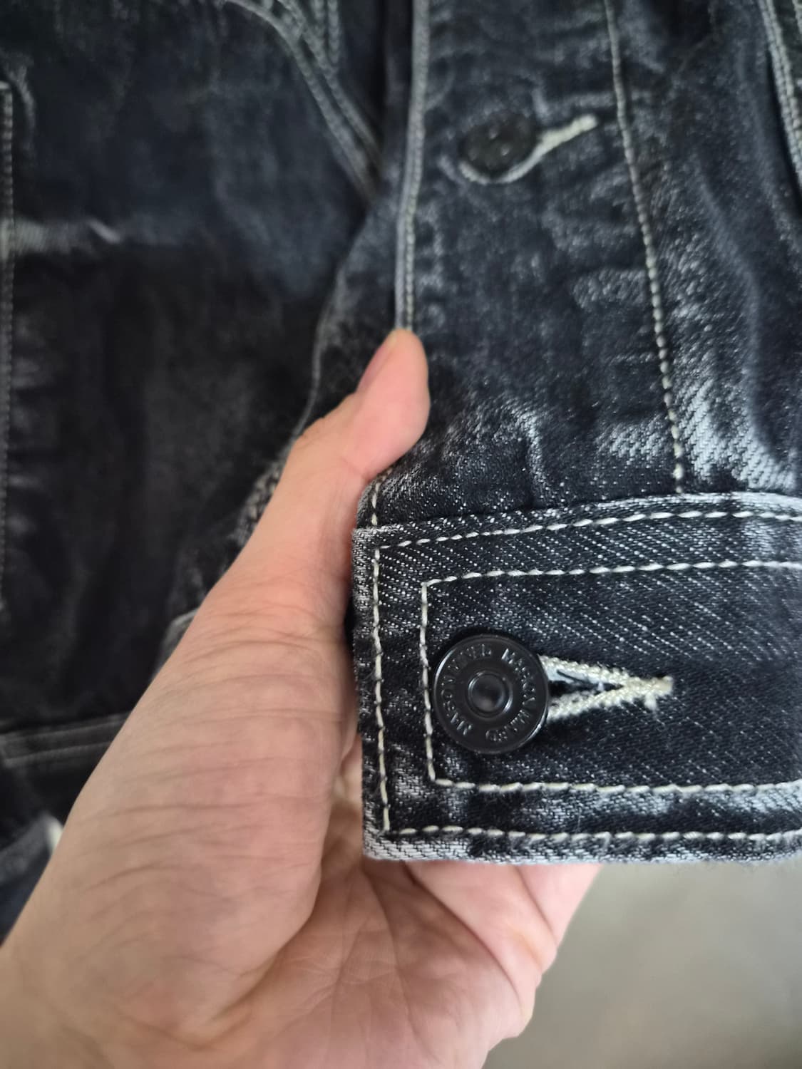 메종미네드 데님트러커자켓 상품이미지4