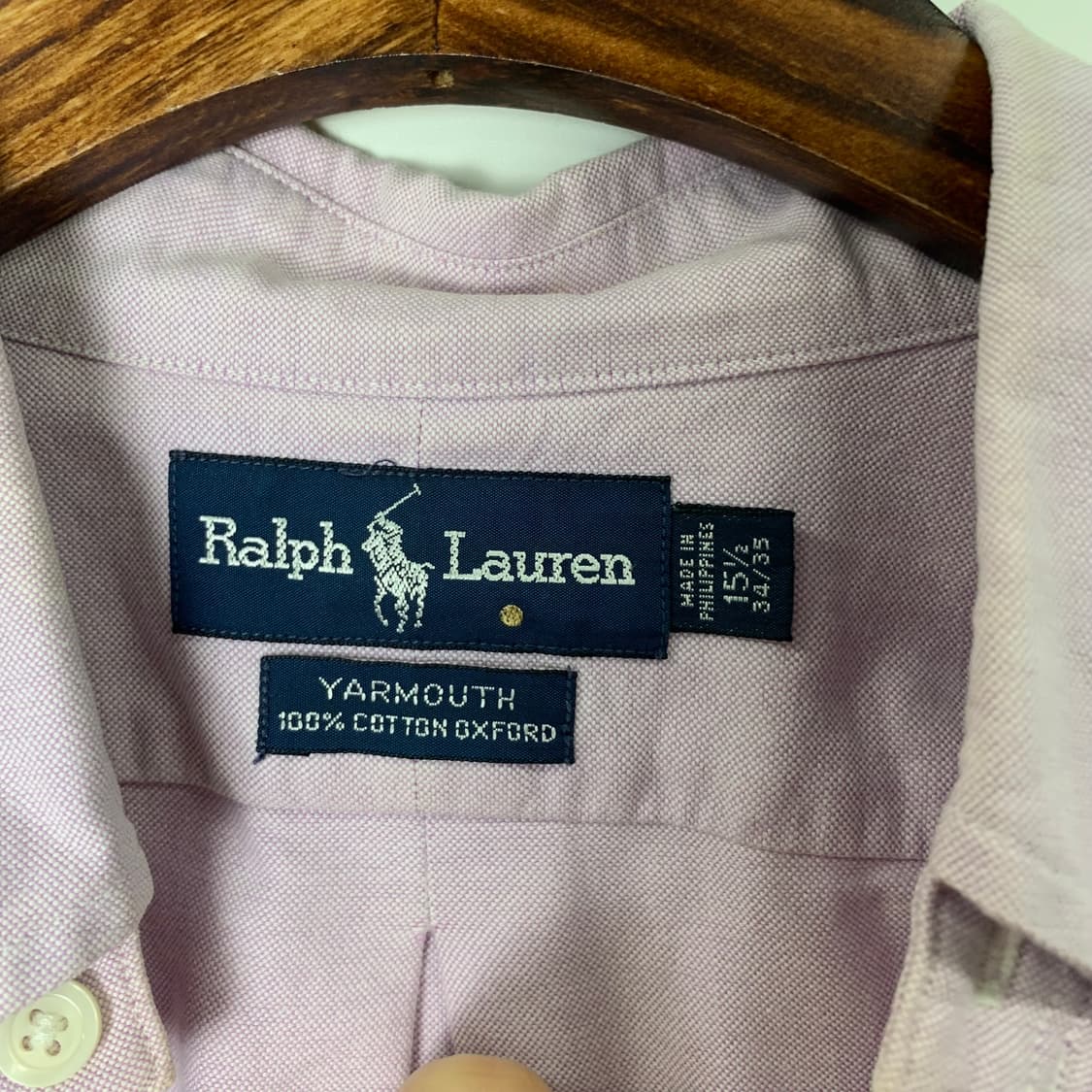 폴로 랄프로렌 라벤더 옥스포드 셔츠 상품이미지5