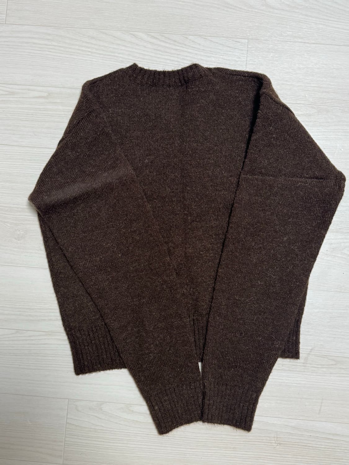 벤시몽리본니트브라운 상품이미지2