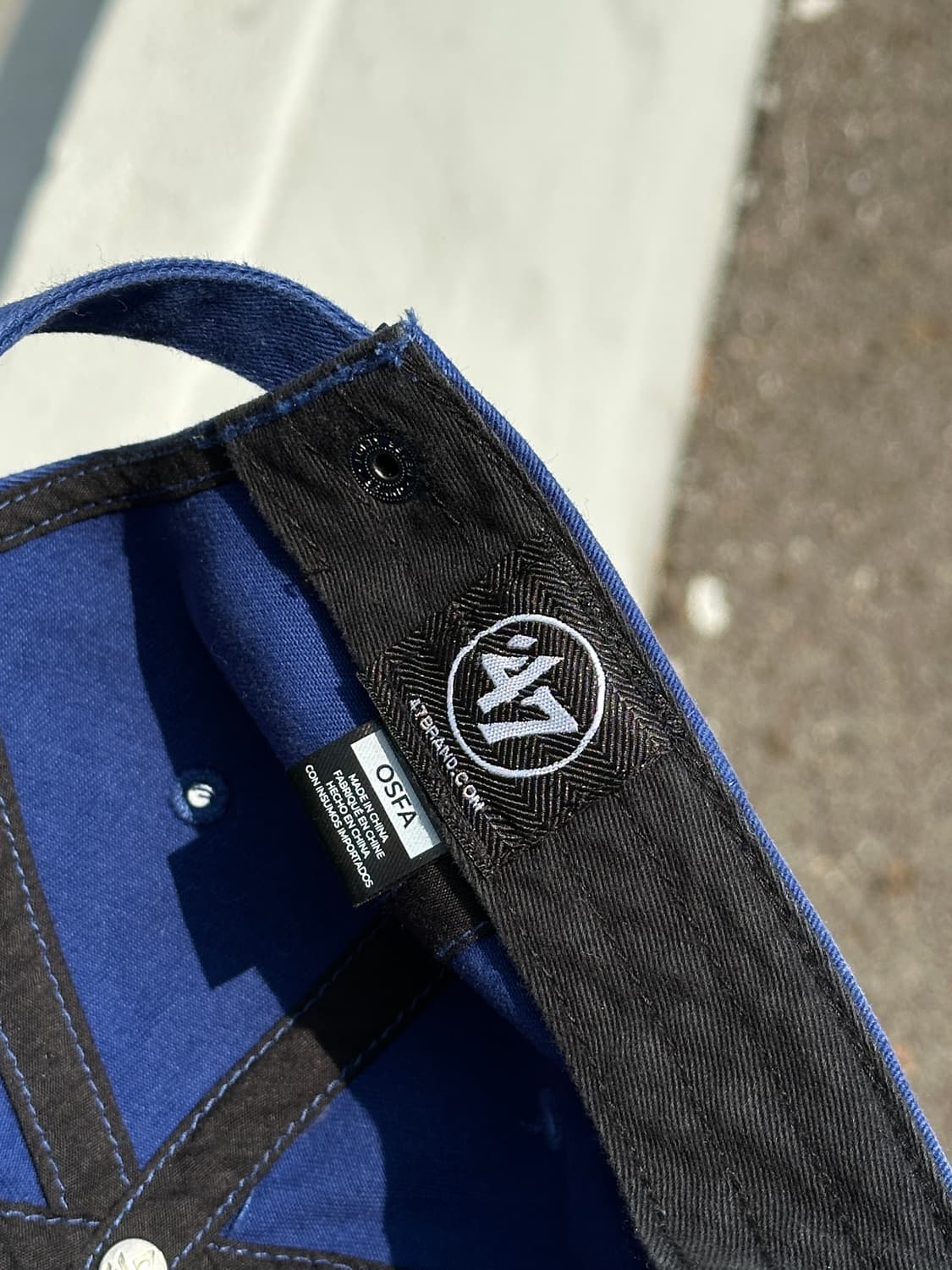 [M-L] 47브랜드 LA 다저스 블루 볼캡 모자 상품이미지5