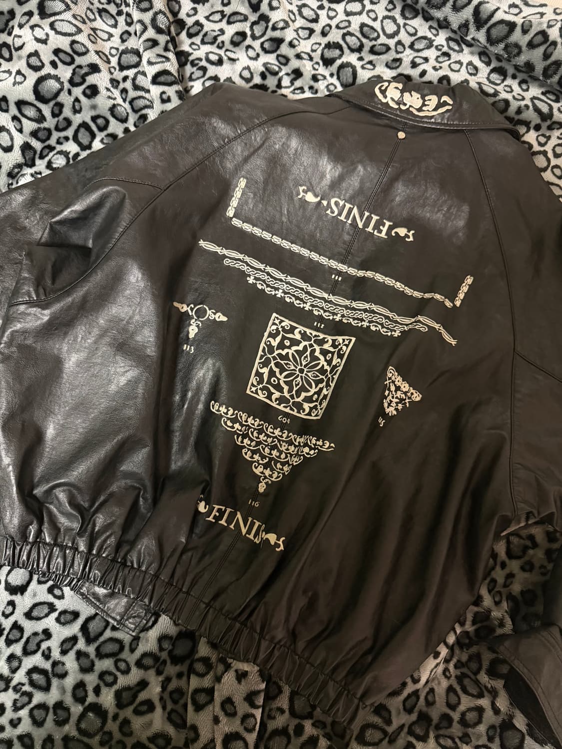 604service 레더자켓 상품이미지1