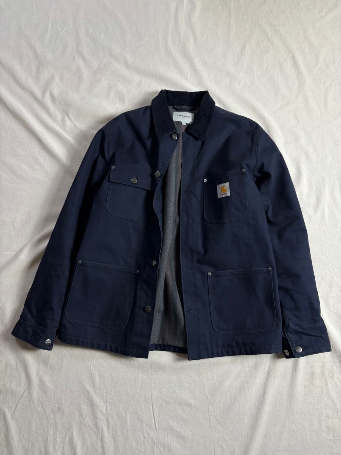 Carhartt wip 칼하트 네이비 초어코트 자켓 L 상품이미지1