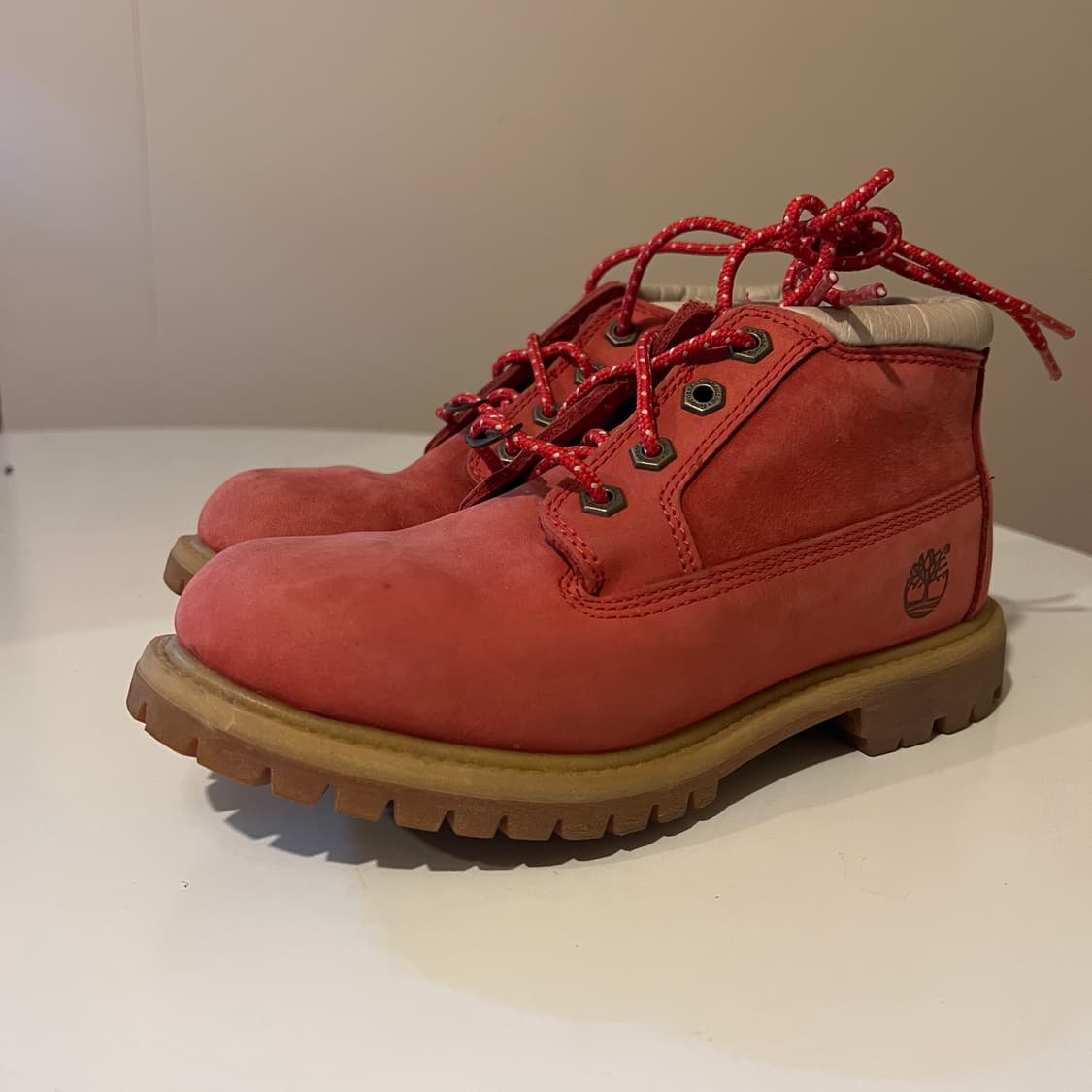 팀버랜드 추카 부츠 미디엄 핑크 상품이미지2